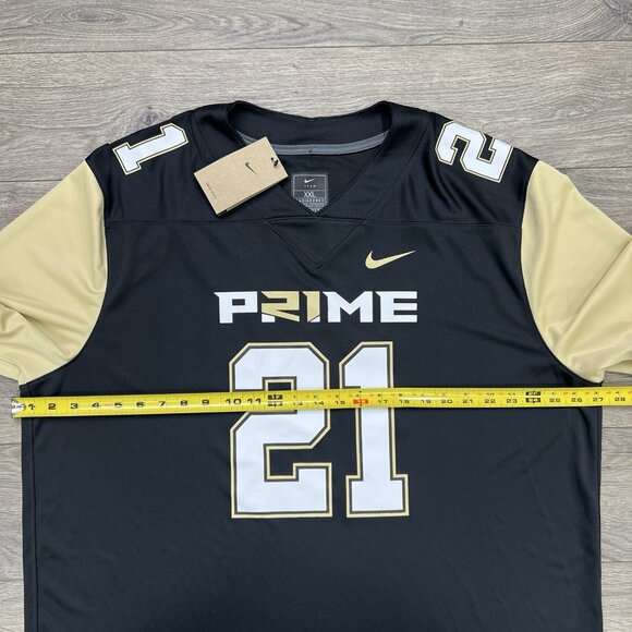 Nike Prime Sadeur Sanders Jersey Sz 2XL Mens Black Prime 2.0 #21 Football - Picture 4 of 11